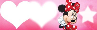 Minnie mouse gothika cadre Photo frame effect