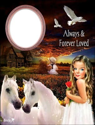 always an forever loved Montage photo