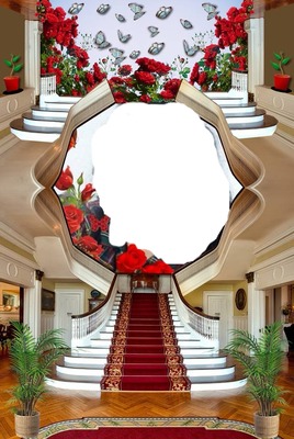 renewilly escalera navideña Fotomontage