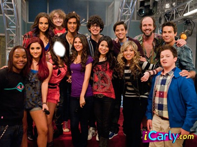 Vc,iCarly e Victorious Photo frame effect