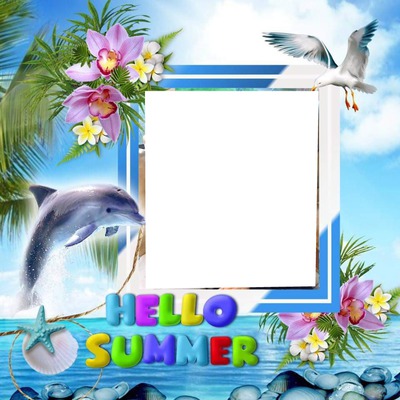 helo  summer Montage photo