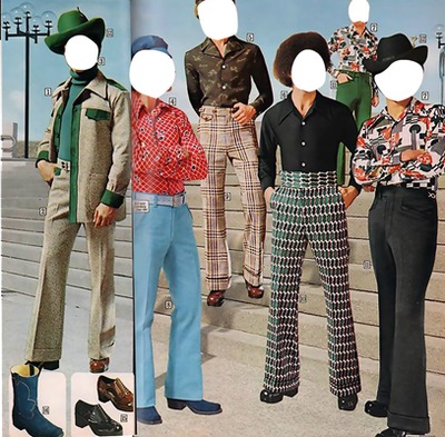 Ugly clothes Photomontage