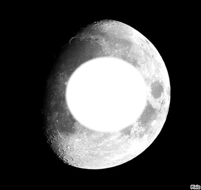 new moon Montaje fotografico