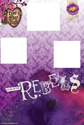 Capa ever after high Photo frame effect