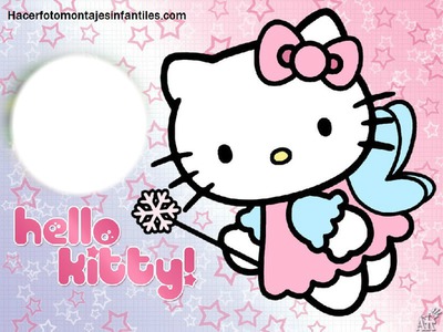 Hello Kitty Montaje fotografico