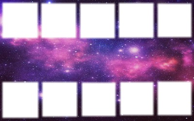 Galaxy Photo frame effect