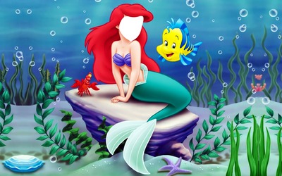 mermaid Fotomontaggio