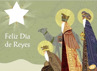 Reyes Magos Фотомонтажа