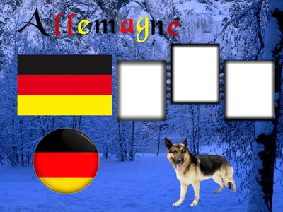 Allemagne Fotomontage