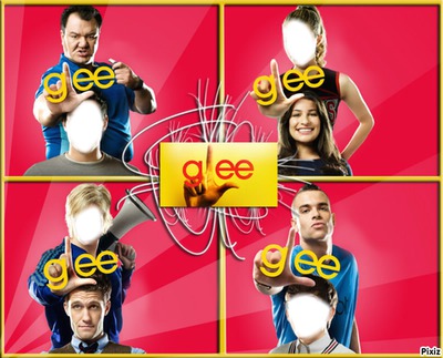 Glee Photo frame effect