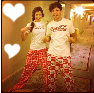 Coca Cola - "Louis and Eleanor" !! ∞   ᶤ ᶫ ᵒ ᵛ ᵉ ᵧ ₒ ᵤ ღ Montage photo