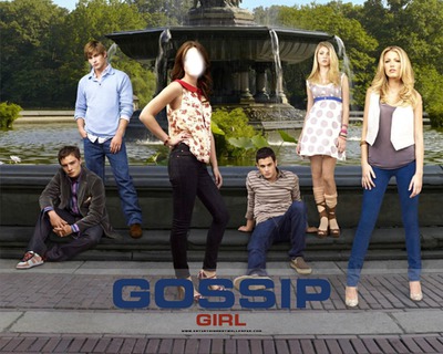 Gossip Girl Fotomontáž