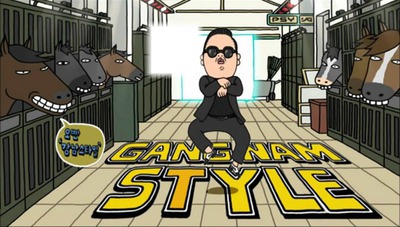 PSY Gangnam Style Фотомонтаж