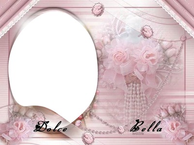 Pink Photo frame effect