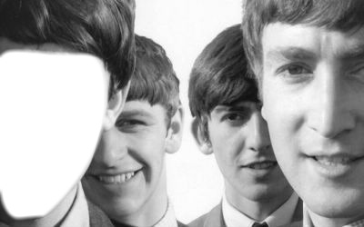 Cuatros Beatles Montaje fotografico
