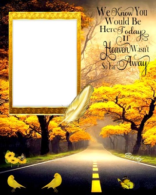 we know Photo frame effect