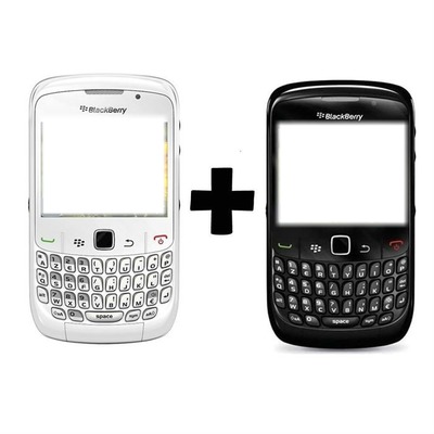 Les deux BlackBerry ♥ TOI+MOI Fotomontáž