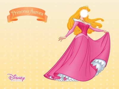 Princess Aurora Photo frame effect