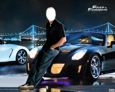 fast and furius Fotomontage