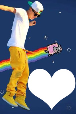 I Love Swagg  Justin Fotomontage