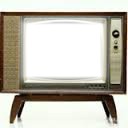 Televisão Antiga Fotomontagem