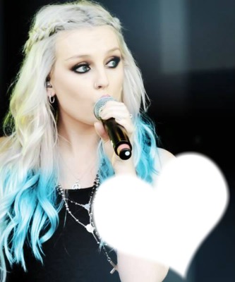 Perrie Edwards Photo frame effect