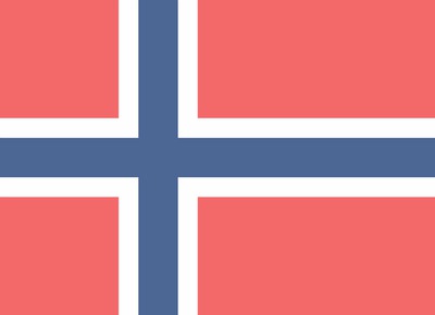 Norway flag Фотомонтаж