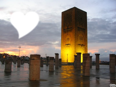 Hassan - Rabat Fotomontáž