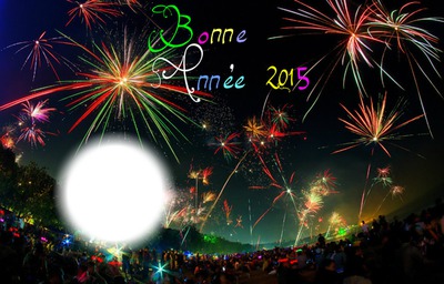 Bonne Année 2015 Fotomontasje