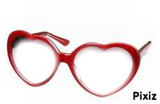 lunettes amours Photomontage