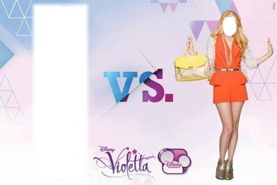 Violetta vs Ludmilla 2 Fotomontaggio