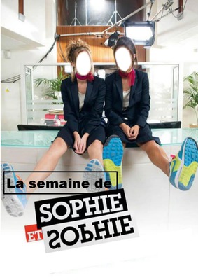 Sophie et Sophie Фотомонтаж