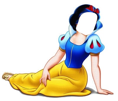 Blanche-neige Photo frame effect