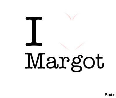 I ♥ margot Fotomontáž