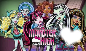 Monster High pra Bruna Fotomontāža