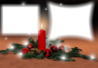 1. advent Photo frame effect