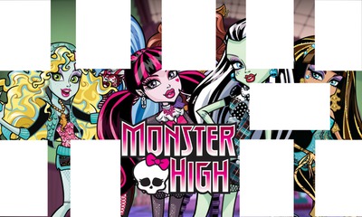monster high Fotomontāža