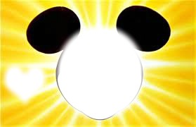 mikey mouse Fotomontaža