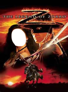 Légende de Zorro Photo frame effect