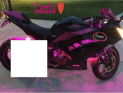 Camila vazquez reyes    motos bonitas 👌🏻✨♥️ Fotomontáž