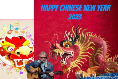 nouvel an chinois Fotómontázs