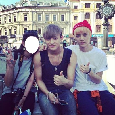 exo Tao and Luhan Fotomontage