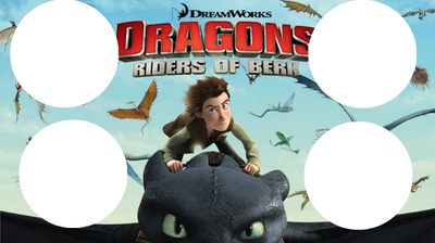 how to train your dragon Fotomontaža