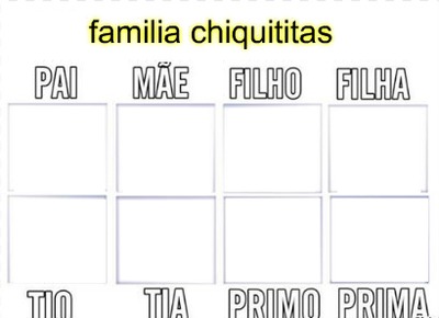 familia chiquititas Fotomontasje