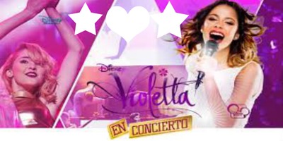 Violetta Em concerto capa Photo frame effect