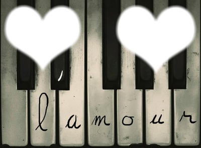 L'amour Photo frame effect