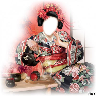 japonaise Photomontage