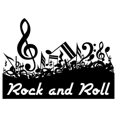 rock en rool Fotomontaža