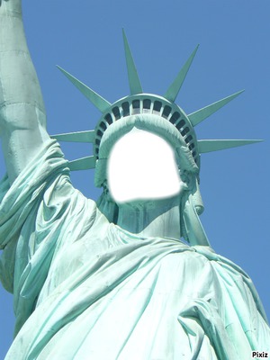 la statue de la liberté Fotómontázs