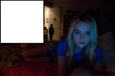 PARANORMAL ACTIVITY 4 Photo frame effect